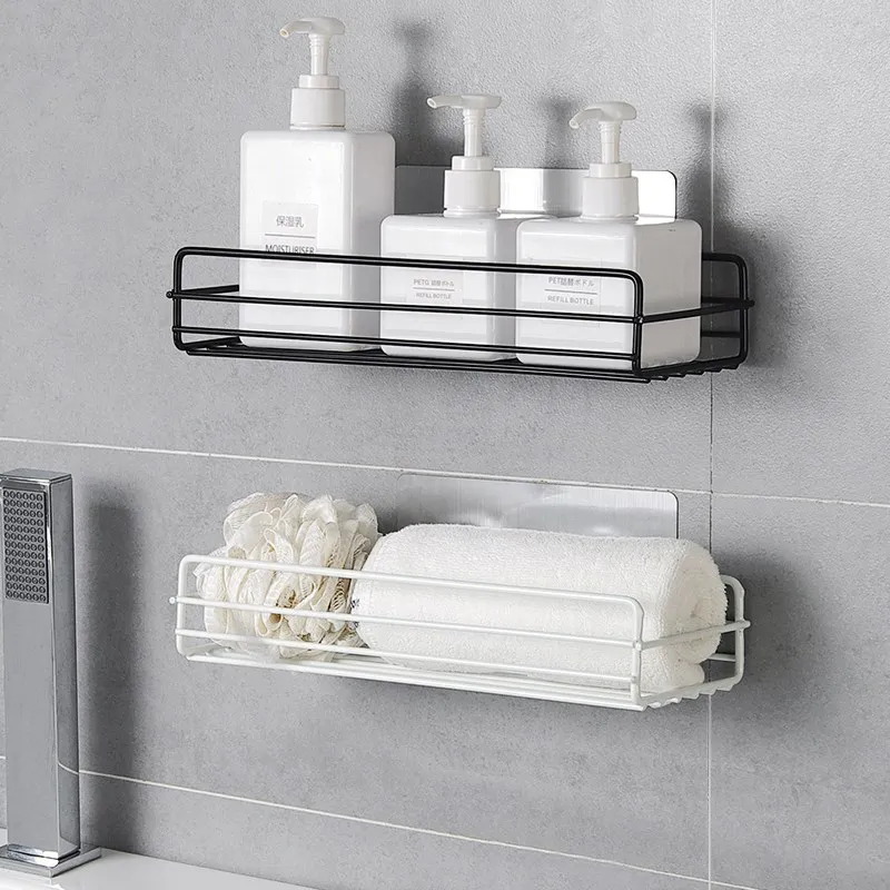 Self-adhesive Sundries Organizer Shower Shelf Basket Bathroom Shampoo Holder Wall Corner Kitchen Free Punching Wall Hanging
Self-adhesive Sundries Organizer Shower Shelf Basket Bathroom Shampoo Holder Wall Corner Kitchen Free Punching Wall Hanging
