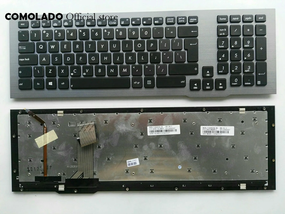 New UI English Keyboard For Asus G75 G75VW G75VX G75VM Backlit With Frame Laptop Keyboard
New UI English Keyboard For Asus G75 G75VW G75VX G75VM Backlit With Frame Laptop Keyboard