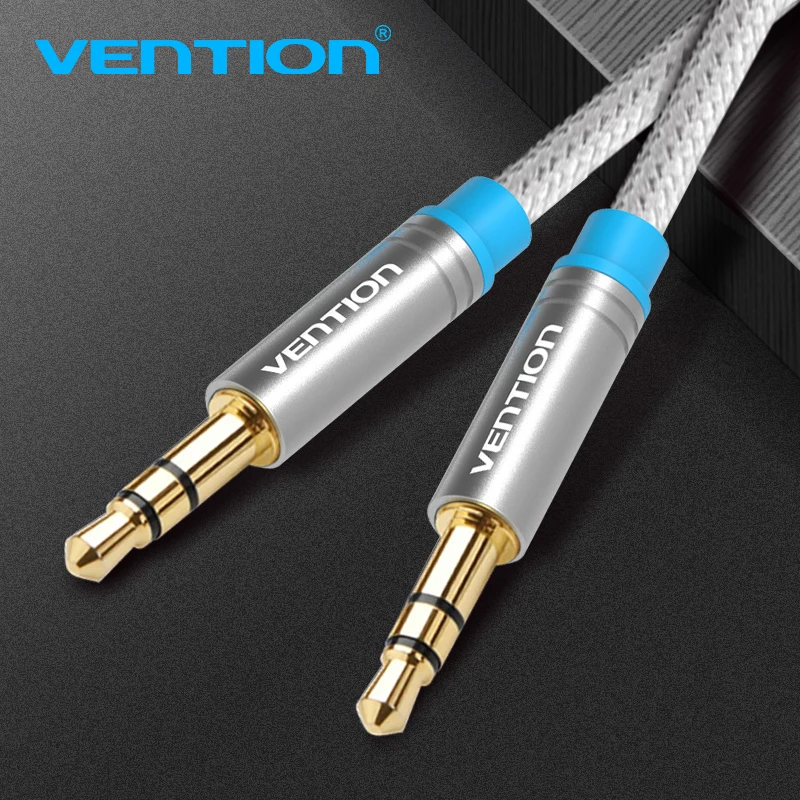 Vention Gold Plated Plug 3.5 mm Jack Aux Cable Male to Male Audio Cable for Car iPhone MP3 MP4 Headphone Speaker Mobile Phone
Vention Gold Plated Plug 3.5 mm Jack Aux Cable Male to Male Audio Cable for Car iPhone MP3 MP4 Headphone Speaker Mobile Phone