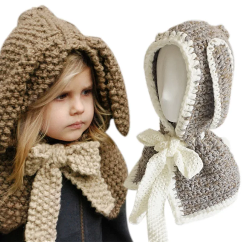 2016 Cute Hat Beanie Hooded Neck Shawls Baby Kids Winter Warmer Knit Woolen Crochet Bowknot Cape Scarf Hats JL
2016 Cute Hat Beanie Hooded Neck Shawls Baby Kids Winter Warmer Knit Woolen Crochet Bowknot Cape Scarf Hats JL
