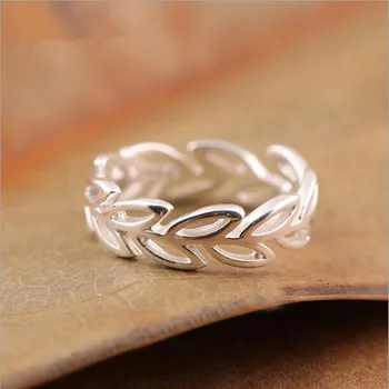 Free Shipping Beautiful 925 Sterling Silver Jewelry Popular Simple Hollow Leaves Branch Opening Rings SR8
Free Shipping Beautiful 925 Sterling Silver Jewelry Popular Simple Hollow Leaves Branch Opening Rings SR8
