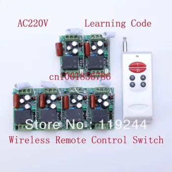 Free Shipping 220V 1CH 315/433Mhz Radio RF Wireless Remote Control Switch System 6 Receiver& transmitter Learning Code mini size
Free Shipping 220V 1CH 315/433Mhz Radio RF Wireless Remote Control Switch System 6 Receiver& transmitter Learning Code mini size