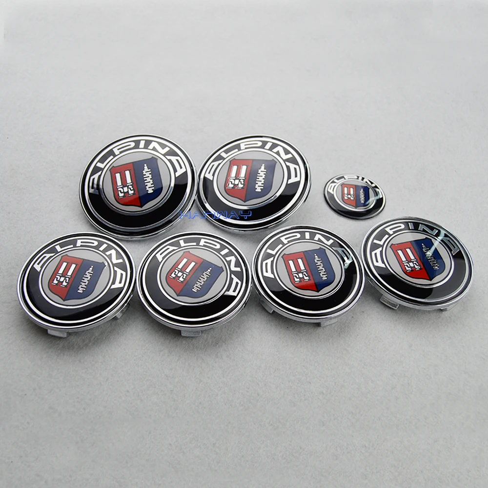 7pcs/lot For ALPINA Front Bonnet Emblem Car Steering Wheel Cap Wheel Hub Cap Head Hood Logo Badge/Trunk Emblem Cover for bmw
7pcs/lot For ALPINA Front Bonnet Emblem Car Steering Wheel Cap Wheel Hub Cap Head Hood Logo Badge/Trunk Emblem Cover for bmw