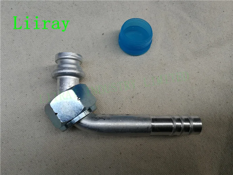 AUTO AIR CONDTIONER AC ALUMINIUM FITTING 5/8 M24*1.5 ELBOW 90 DEGREE R134 GROOVE TYPE
AUTO AIR CONDTIONER AC ALUMINIUM FITTING 5/8 M24*1.5 ELBOW 90 DEGREE R134 GROOVE TYPE