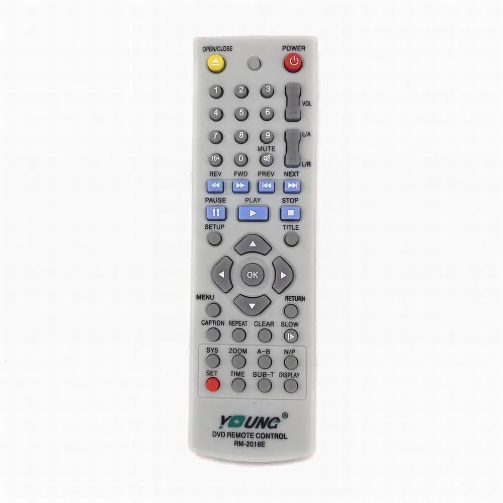 YOUNG Brand RM-2016E For LG DVD Remote Control AKB73455801 AKB54089001 AKB73215304 AKB31621901 6710CDAL01B RHT398H RHT399H
YOUNG Brand RM-2016E For LG DVD Remote Control AKB73455801 AKB54089001 AKB73215304 AKB31621901 6710CDAL01B RHT398H RHT399H