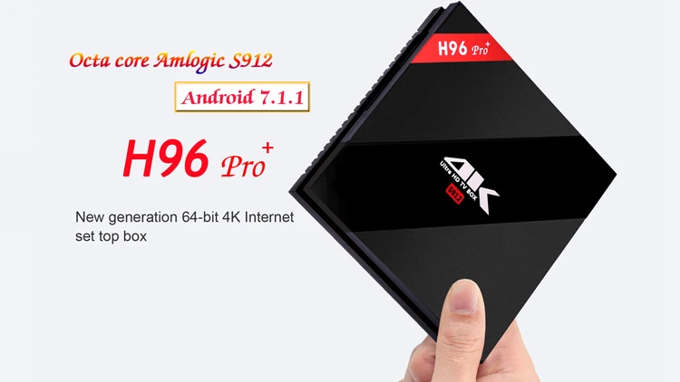 H96 pro+ -newst S912 android 7.1 marshmallow tv box 3g_32g