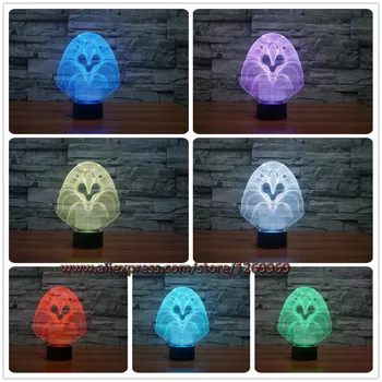 2017 3D Cartoon OWL Eagle Head LED Lamp 7 Colors Change Night Light Table USB Lighting Desk Decor Creative Children's Day Gift
2017 3D Cartoon OWL Eagle Head LED Lamp 7 Colors Change Night Light Table USB Lighting Desk Decor Creative Children's Day Gift