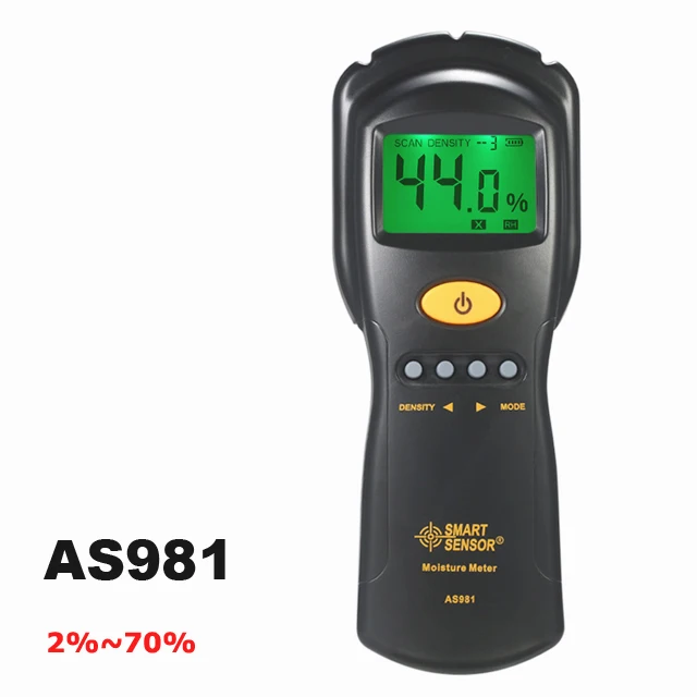 hygrometer Moisture Meters AS981 wood cardboard Lumber Concrete Buildings Fast Precise Microwave Measurement Humidity Tester
hygrometer Moisture Meters AS981 wood cardboard Lumber Concrete Buildings Fast Precise Microwave Measurement Humidity Tester