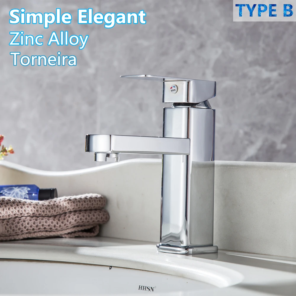 New Zinc Alloy Single Mixer Hot cold Basin Faucet Rust and Corrosion Resistance odorless bathroom Tap Strong And Sturdy Torneira4