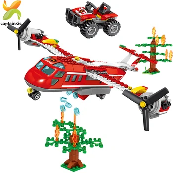433+Pcs City Fire Fighting Helicopter Loading Vehicle Building Blocks Firefighter Assembled Educational Toys For Children
433+Pcs City Fire Fighting Helicopter Loading Vehicle Building Blocks Firefighter Assembled Educational Toys For Children