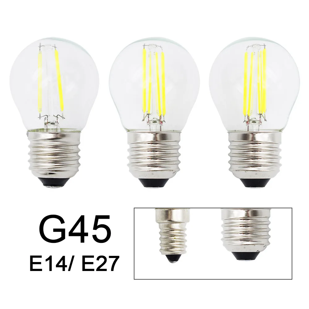 

10W 15W 20W 25W Dimmable Led Filament Light Bulb E27 E14 Candle Lamp COB 220V replace halogen bulbs 20w 40w 60w 80w