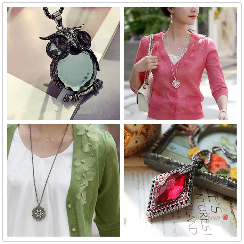 New Fashion Statement Owl Crystal Necklaces Pendants For Women As Gift Gold & Silver Chain Long Jewelry collier female
New Fashion Statement Owl Crystal Necklaces Pendants For Women As Gift Gold & Silver Chain Long Jewelry collier female