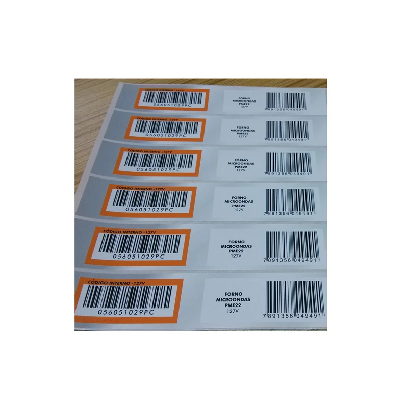 Wholesale custom cmyk printing self adhesive barcode price label promotional removable paper stickers
Wholesale custom cmyk printing self adhesive barcode price label promotional removable paper stickers