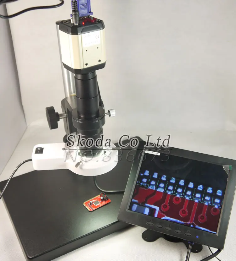 2.0MP Industry Digital Microscope Camera AV USB VGA outputs+180X/300X C-Mount Lens+56 LED Ring Light for Phone PCB Repair
2.0MP Industry Digital Microscope Camera AV USB VGA outputs+180X/300X C-Mount Lens+56 LED Ring Light for Phone PCB Repair