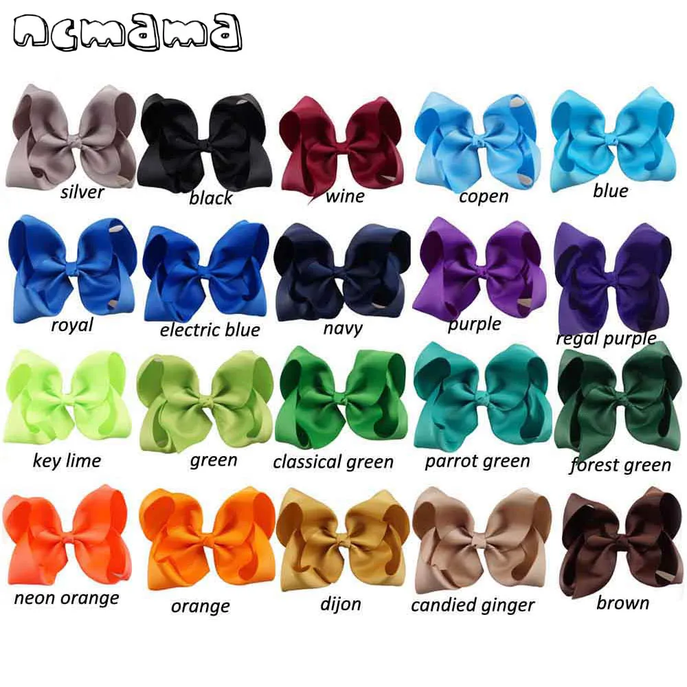 20pcs/lot 5" Solid Grosgrain Ribbon Hair Bow With Alligator Clip For Girl Handmade Kids Boutique Hair Accessories
20pcs/lot 5" Solid Grosgrain Ribbon Hair Bow With Alligator Clip For Girl Handmade Kids Boutique Hair Accessories