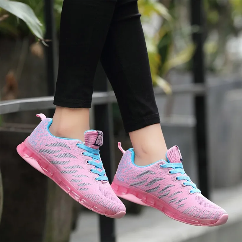 Running Shoes For Women Lace-up Running Sneakers Breathable Mesh Women Sport Shoes High Quality Air Cushion Women's Shoes 0911
Running Shoes For Women Lace-up Running Sneakers Breathable Mesh Women Sport Shoes High Quality Air Cushion Women's Shoes 0911