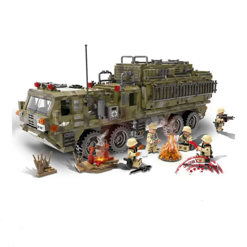 Military Pass Through Battlefield Series Scorpio Heavy Truck Assembling Spelling Insert Alpinia Oxyphylla Toys XB06014
Military Pass Through Battlefield Series Scorpio Heavy Truck Assembling Spelling Insert Alpinia Oxyphylla Toys XB06014