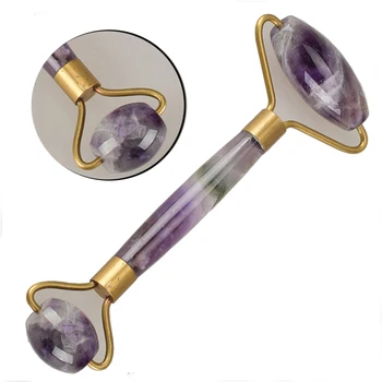 100Pcs NaturalPurple Quartz Facial Massage Roller GuaSha Blood Circulation Machine Jade Face Skin Care Rejuvenation Wrikle Tools 
100Pcs NaturalPurple Quartz Facial Massage Roller GuaSha Blood Circulation Machine Jade Face Skin Care Rejuvenation Wrikle Tools