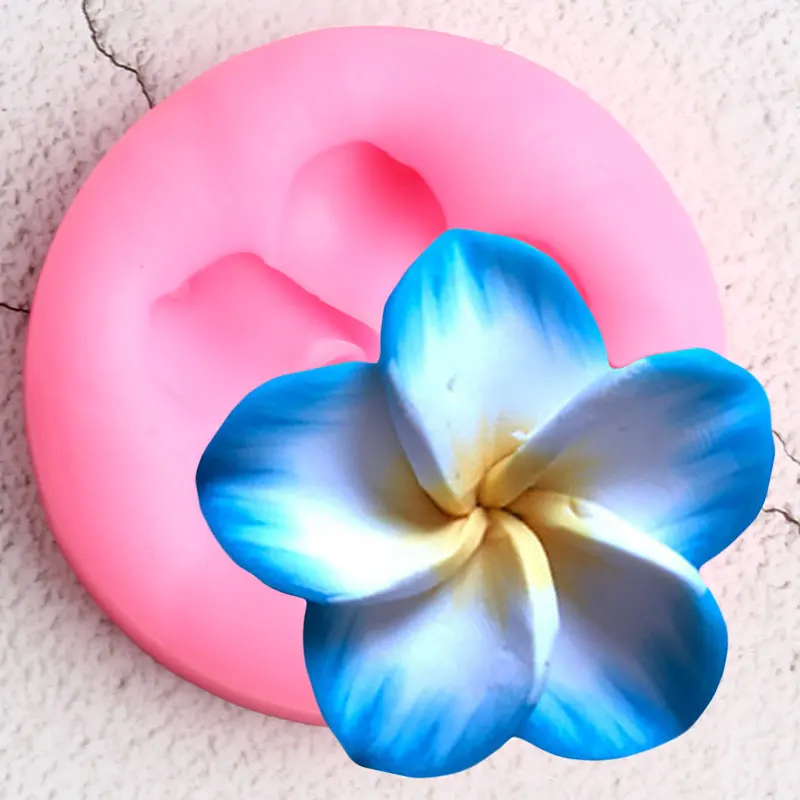 2 Size Plumeria Flower Silicone Mold Cupcake Topper Fondant Molds DIY Cake Decorating Tools Candy Clay Chocolate Gumpaste Mould
2 Size Plumeria Flower Silicone Mold Cupcake Topper Fondant Molds DIY Cake Decorating Tools Candy Clay Chocolate Gumpaste Mould