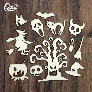 QITAI 33Pcs/lot All kinds of Halloween Wooden Embellishment Set Wood DIY Craft Handicraft Home Decoration Figurines WF293
QITAI 33Pcs/lot All kinds of Halloween Wooden Embellishment Set Wood DIY Craft Handicraft Home Decoration Figurines WF293