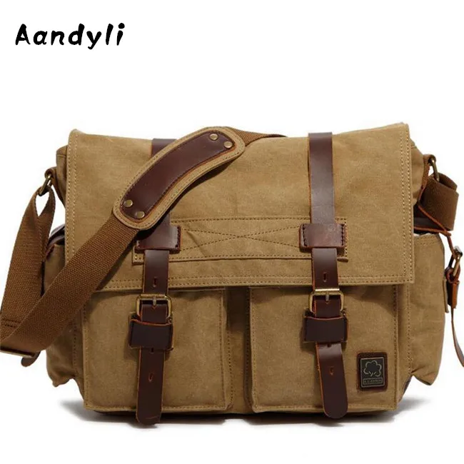 Men Shoulder Bag Leather Men Crossbody Bag Canvas Messenger Bags Large Casual Travel Bags
Men Shoulder Bag Leather Men Crossbody Bag Canvas Messenger Bags Large Casual Travel Bags