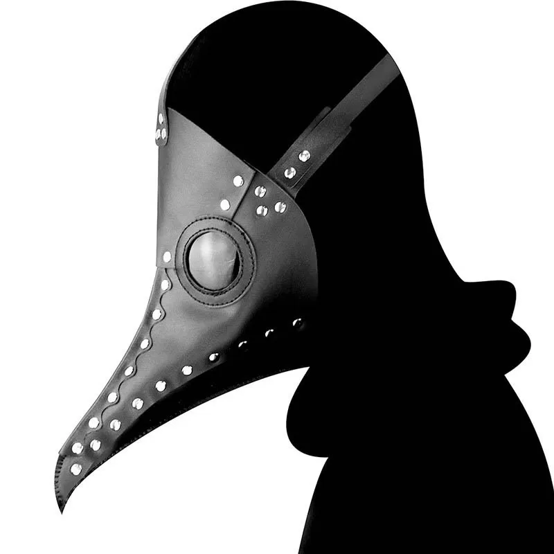 Cosplay Dr. Beulenpest New Steampunk Style Plague Doctor Mask Black Color Birds Beak Mask Halloween Art Carnaval Cosplay Props
Cosplay Dr. Beulenpest New Steampunk Style Plague Doctor Mask Black Color Birds Beak Mask Halloween Art Carnaval Cosplay Props