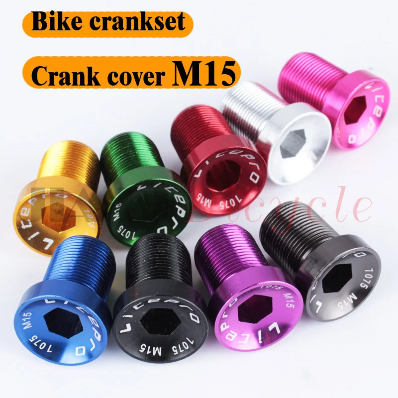 2Pcs Mountain Bike Crankset Crank Cover Screws M15 * 19MM Aluminum MTB Accessories Dental Plate Screws Screw Axis CNC
2Pcs Mountain Bike Crankset Crank Cover Screws M15 * 19MM Aluminum MTB Accessories Dental Plate Screws Screw Axis CNC