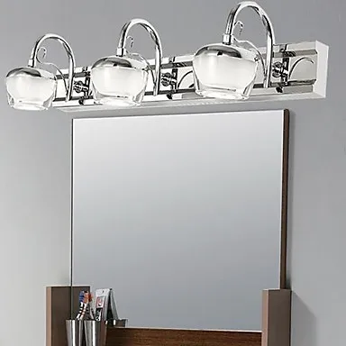 Modern Simple Artistic Led Bathroom Mirror Light ,LED Wall Lamp Light With 3 Lights Wall Sconce Free Shipping