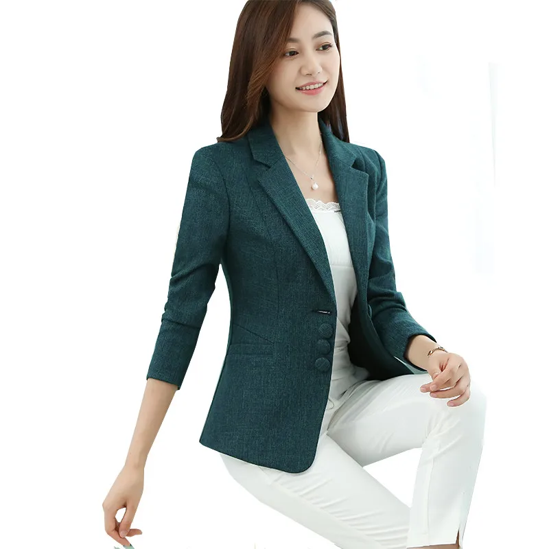 fashion 2019 Autumn Lady Blazers Coat Suits Female Jacket Suit New Elegant Coat high quality Spring Women's Blazer plus size 6XL
fashion 2019 Autumn Lady Blazers Coat Suits Female Jacket Suit New Elegant Coat high quality Spring Women's Blazer plus size 6XL