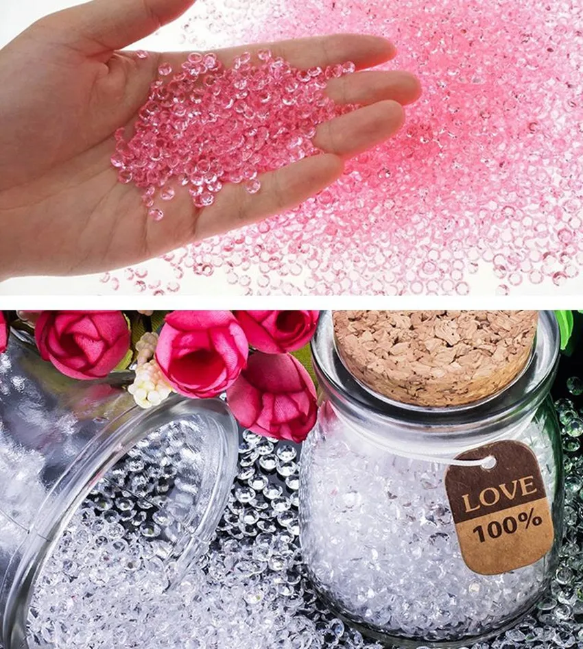 2000pcs/lot 4.5mm Colorful Tiny Acrylic Crystals Diamond Confetti DIY Wedding Party Decoration Crafts Embellishments
2000pcs/lot 4.5mm Colorful Tiny Acrylic Crystals Diamond Confetti DIY Wedding Party Decoration Crafts Embellishments