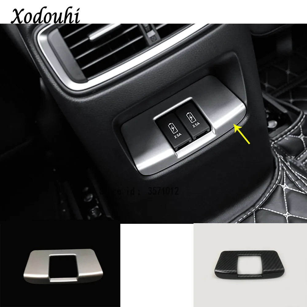 Car Body Garnish Cover Trim Battery Charger Jack Rear Air Conditioning Outlet Vent 1pcs For Honda CRV CR-V 2017 2018 2019 2020 | Автомобили