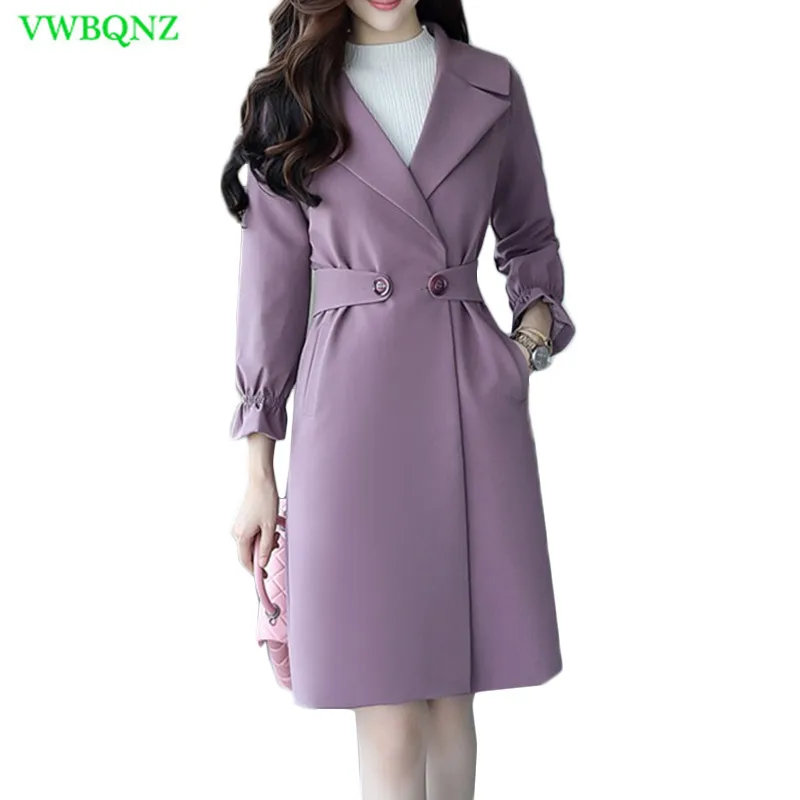 Women Windbreaker coat Spring Autumn New Fashion Korean Leisure Trench Coats Women's Slim V-neck Long sleeve Woolen Coats A773
Women Windbreaker coat Spring Autumn New Fashion Korean Leisure Trench Coats Women's Slim V-neck Long sleeve Woolen Coats A773