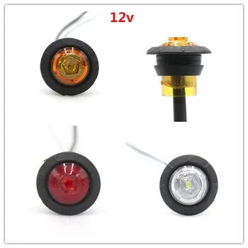 50pcs 12v 0.75 inch 3/4 inch Sealed led Truck trailer lights lorry bus caravan RV side Marker Clearance external light SAE DOT
50pcs 12v 0.75 inch 3/4 inch Sealed led Truck trailer lights lorry bus caravan RV side Marker Clearance external light SAE DOT