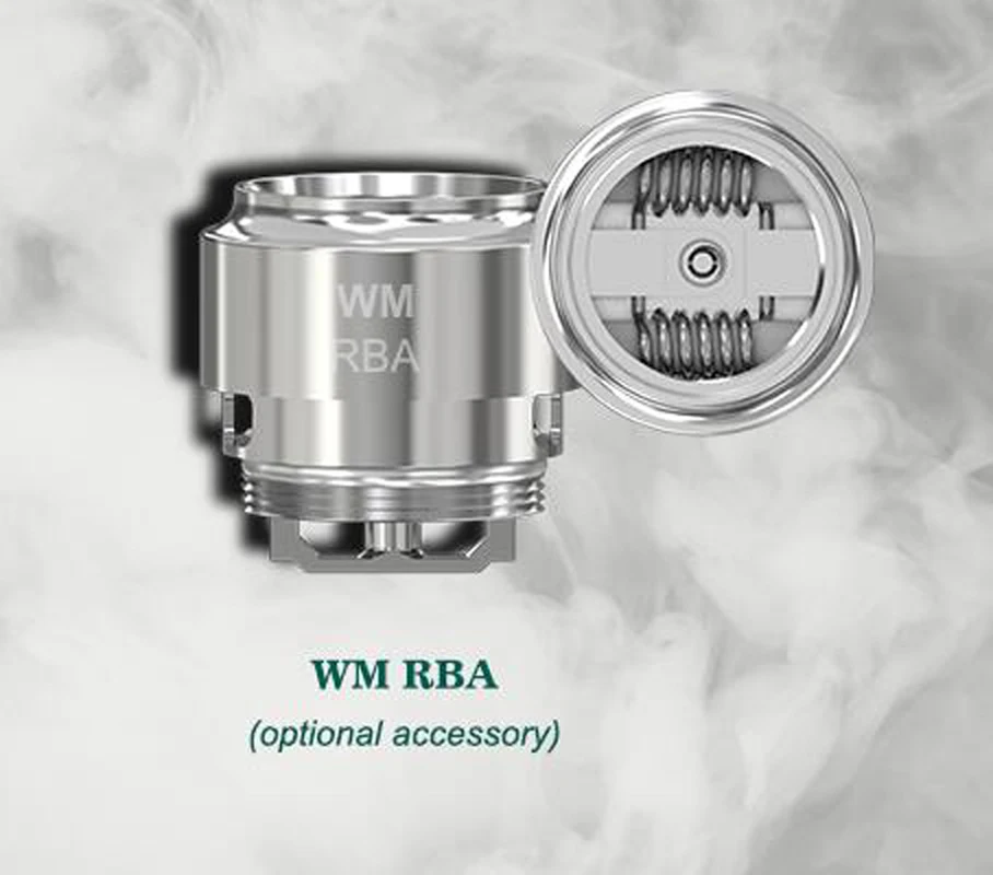 Original Wismec WM RBA Coil Head Replacement Evaporator for Electronic Cigarettes Reuleaux RX GEN3 GNOME Atomizer Tank
Original Wismec WM RBA Coil Head Replacement Evaporator for Electronic Cigarettes Reuleaux RX GEN3 GNOME Atomizer Tank