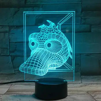 Animal Duck 3D Lamp Touch Sensor 7 Color Changing Bedside Decorative Lamp Child Kids Baby Kit Nightlight Duck Led Night Light
Animal Duck 3D Lamp Touch Sensor 7 Color Changing Bedside Decorative Lamp Child Kids Baby Kit Nightlight Duck Led Night Light