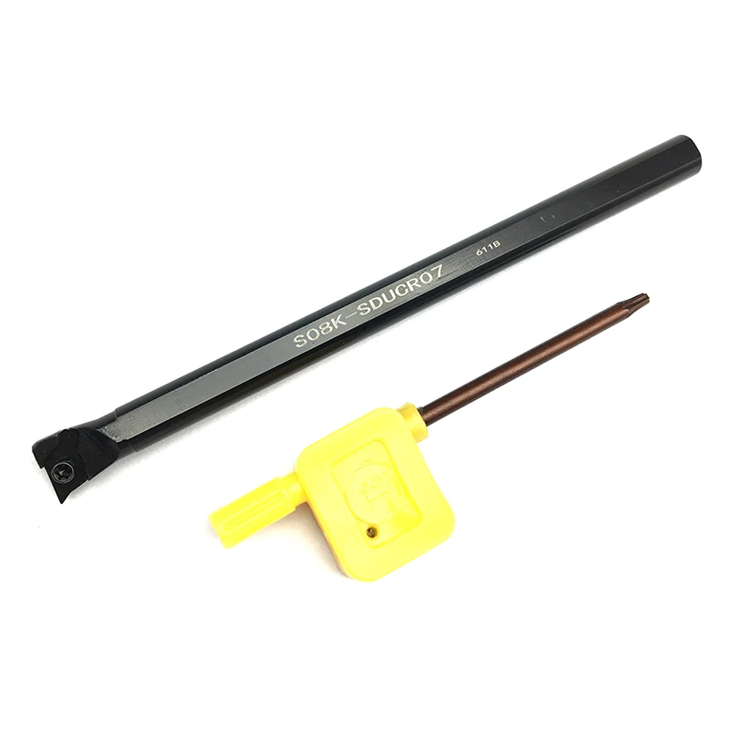 1PC S08K-SDUCL07 S08K-SDUCR07 for DCMT070204 high quality Internal turning tool holder SDUCL/R CNC lathe
1PC S08K-SDUCL07 S08K-SDUCR07 for DCMT070204 high quality Internal turning tool holder SDUCL/R CNC lathe