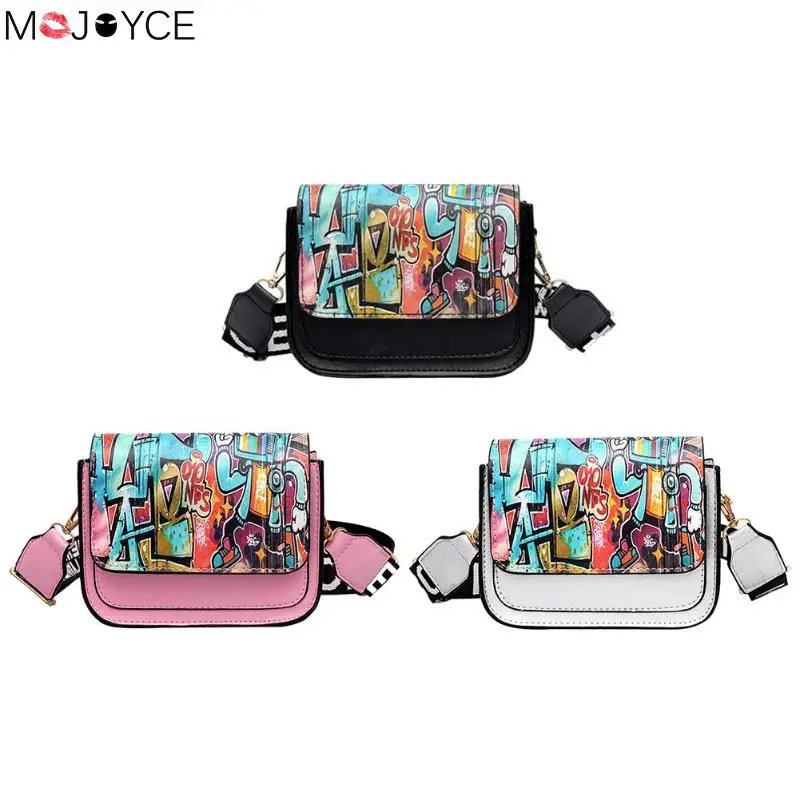 Hot Street Graffiti Handbag for Girls Women PU Leather Flap bags With Wide Shoulder Belt Girls mochila sac a main
Hot Street Graffiti Handbag for Girls Women PU Leather Flap bags With Wide Shoulder Belt Girls mochila sac a main
