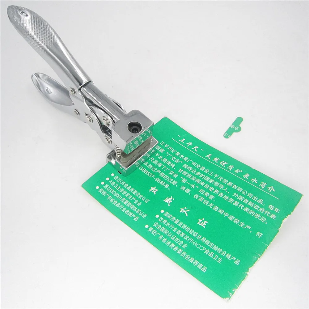 T Slot Shape Cutter Puncher Punch Plier Hole Paper PVC Plastic ID Identity Cut Card paperboard stationery Office Badge Tag Tool
T Slot Shape Cutter Puncher Punch Plier Hole Paper PVC Plastic ID Identity Cut Card paperboard stationery Office Badge Tag Tool