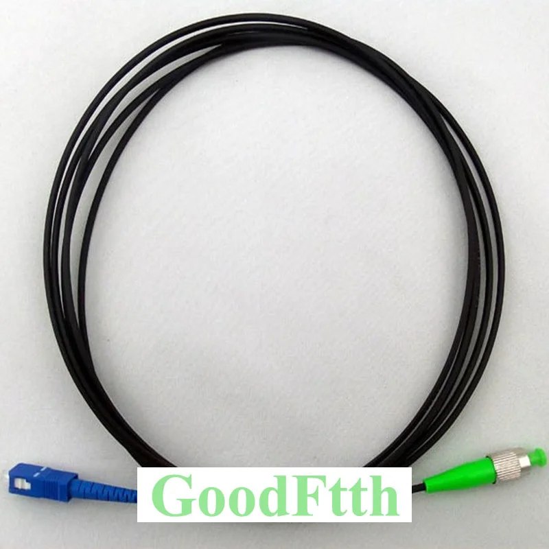 Drop Cable Patch Cord SC/UPC-FC/APC SM G657a Black LSZH 3X2mm 1 core GoodFtth 20-50m
Drop Cable Patch Cord SC/UPC-FC/APC SM G657a Black LSZH 3X2mm 1 core GoodFtth 20-50m
