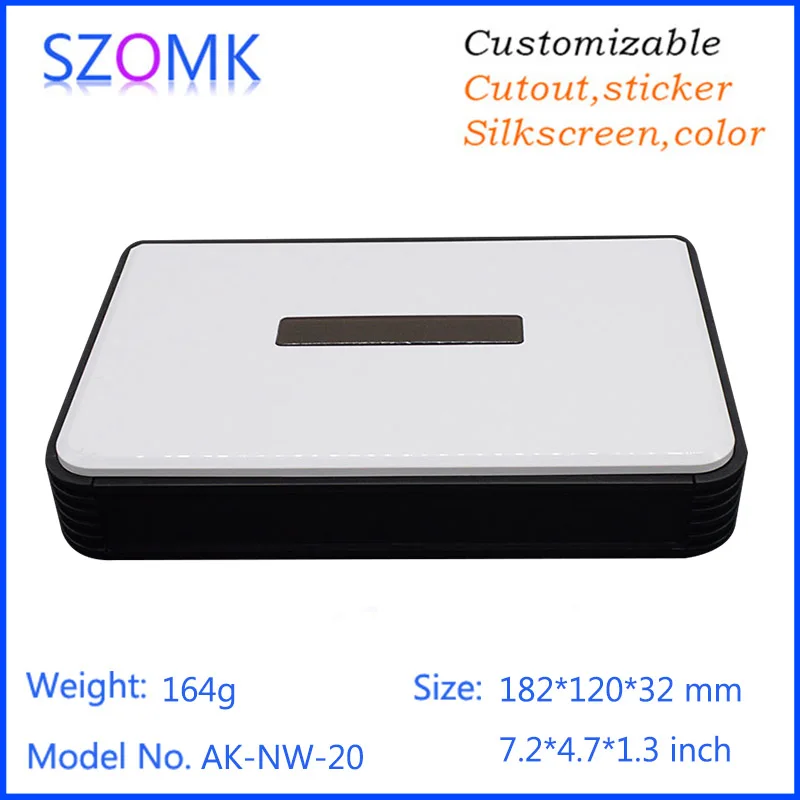 China electrical cabinet router enclosure (10pcs) 182*120*32mm szomk plastic box enclosure electronics electronical junction box
China electrical cabinet router enclosure (10pcs) 182*120*32mm szomk plastic box enclosure electronics electronical junction box