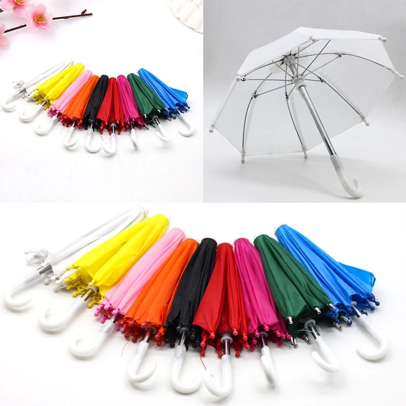 New Style Mini Umbrella Rain Gear For 18 Inch American Doll Life Journey Dolls Accessory Birthday Gift For Children
New Style Mini Umbrella Rain Gear For 18 Inch American Doll Life Journey Dolls Accessory Birthday Gift For Children