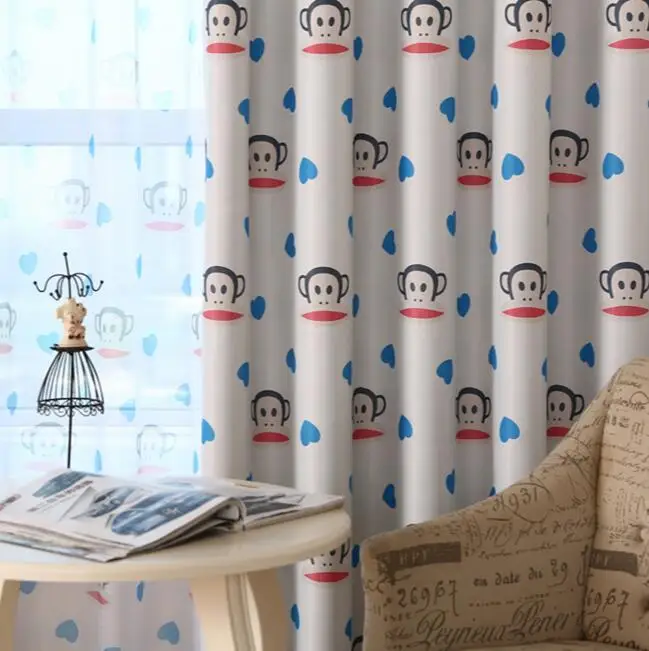 High Quality Finish Products Lovely Monkey Home Decoration Curtains For Kids Bedroom.Free Shipping.
High Quality Finish Products Lovely Monkey Home Decoration Curtains For Kids Bedroom.Free Shipping.