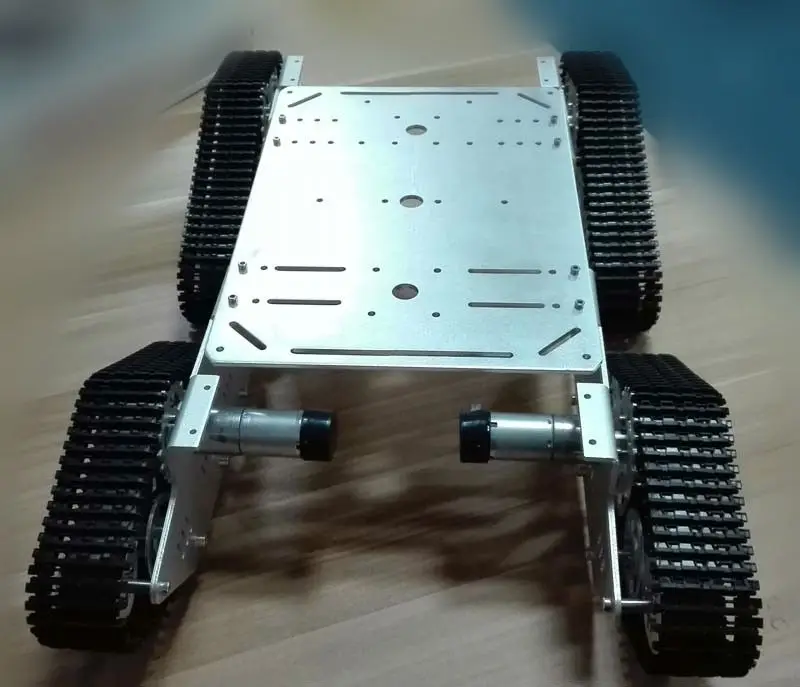 RC 4WD Metal Tank Chassis Large Load Tracked Vehicle Big Bearing Track Crawler Caterpillar DIY RC Toy Smart Car Chassis Robot
RC 4WD Metal Tank Chassis Large Load Tracked Vehicle Big Bearing Track Crawler Caterpillar DIY RC Toy Smart Car Chassis Robot