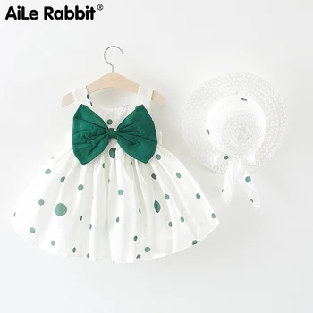 AiLe Rabbit 2019 Summer female children's sleeveless strap little girl baby Korean version of the new bow tie
AiLe Rabbit 2019 Summer female children's sleeveless strap little girl baby Korean version of the new bow tie