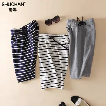 SHUCHAN 2019 New Summer Cotton Skirt Casual Striped Skirts Female Pencil Saia The Style Of Korea Skirts Are Straigh Fashion 6601
SHUCHAN 2019 New Summer Cotton Skirt Casual Striped Skirts Female Pencil Saia The Style Of Korea Skirts Are Straigh Fashion 6601