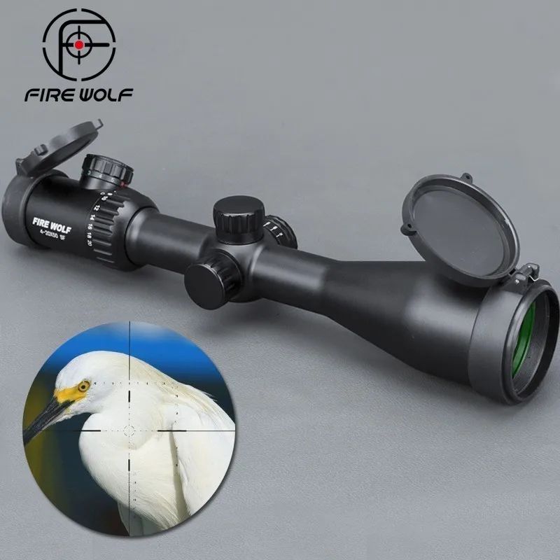 4-20X50 SF Riflescope Hunting Optics Scopes Adjustable Red Green Dot Illuminated Crosshair Sight Reticle Scope
4-20X50 SF Riflescope Hunting Optics Scopes Adjustable Red Green Dot Illuminated Crosshair Sight Reticle Scope