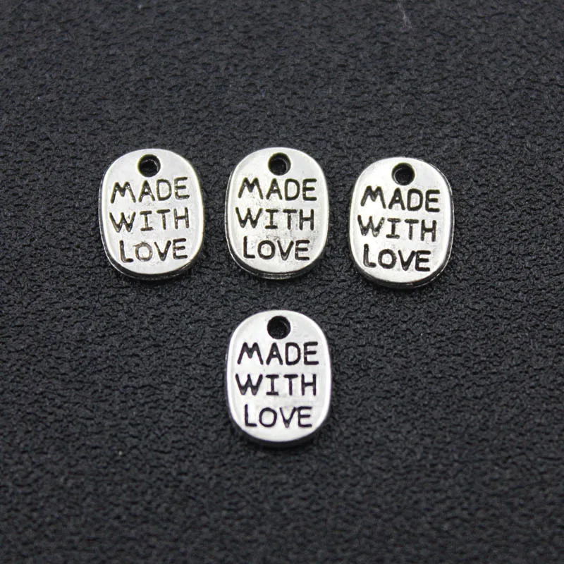 Antique Silver Color Handmade Made with Love pendant Making DIY Handmade Floating Locket Charms 100 pcs/lot ZA1509
Antique Silver Color Handmade Made with Love pendant Making DIY Handmade Floating Locket Charms 100 pcs/lot ZA1509