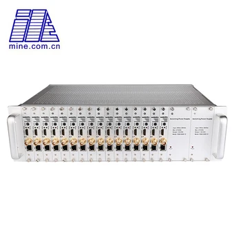 16 Channels 3U Rack MPEG-4 /H.264 AVC HDMI+AV /CVBS Video Streaming Encoder Support 1080p@60fps