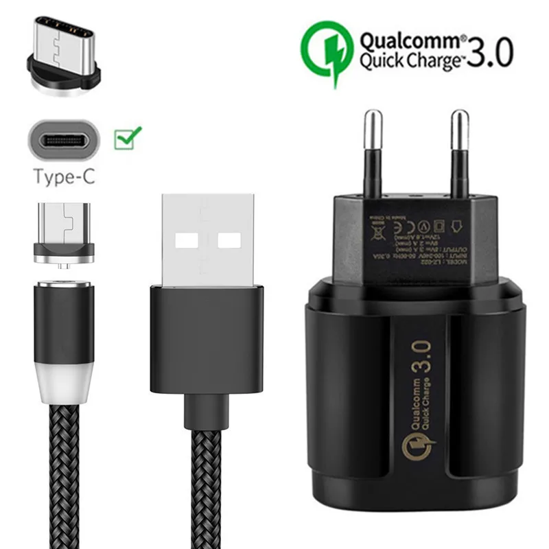 Magnetic USB Cable QC 3.0 Fast Charger Type C Magnet Charge Wire For Samsung Galaxy S8 S10 A80 A50 Huawei P Smart Z Redmi Note 7
Magnetic USB Cable QC 3.0 Fast Charger Type C Magnet Charge Wire For Samsung Galaxy S8 S10 A80 A50 Huawei P Smart Z Redmi Note 7