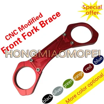 

Red Motorcycle CNC BALANCE SHOCK FRONT FORK BRACE for YAMAHA XJR400 XJR1200 ZRX400 ZRX1100 ZRX1200 CB400 VTEV400 CB1300 02-08